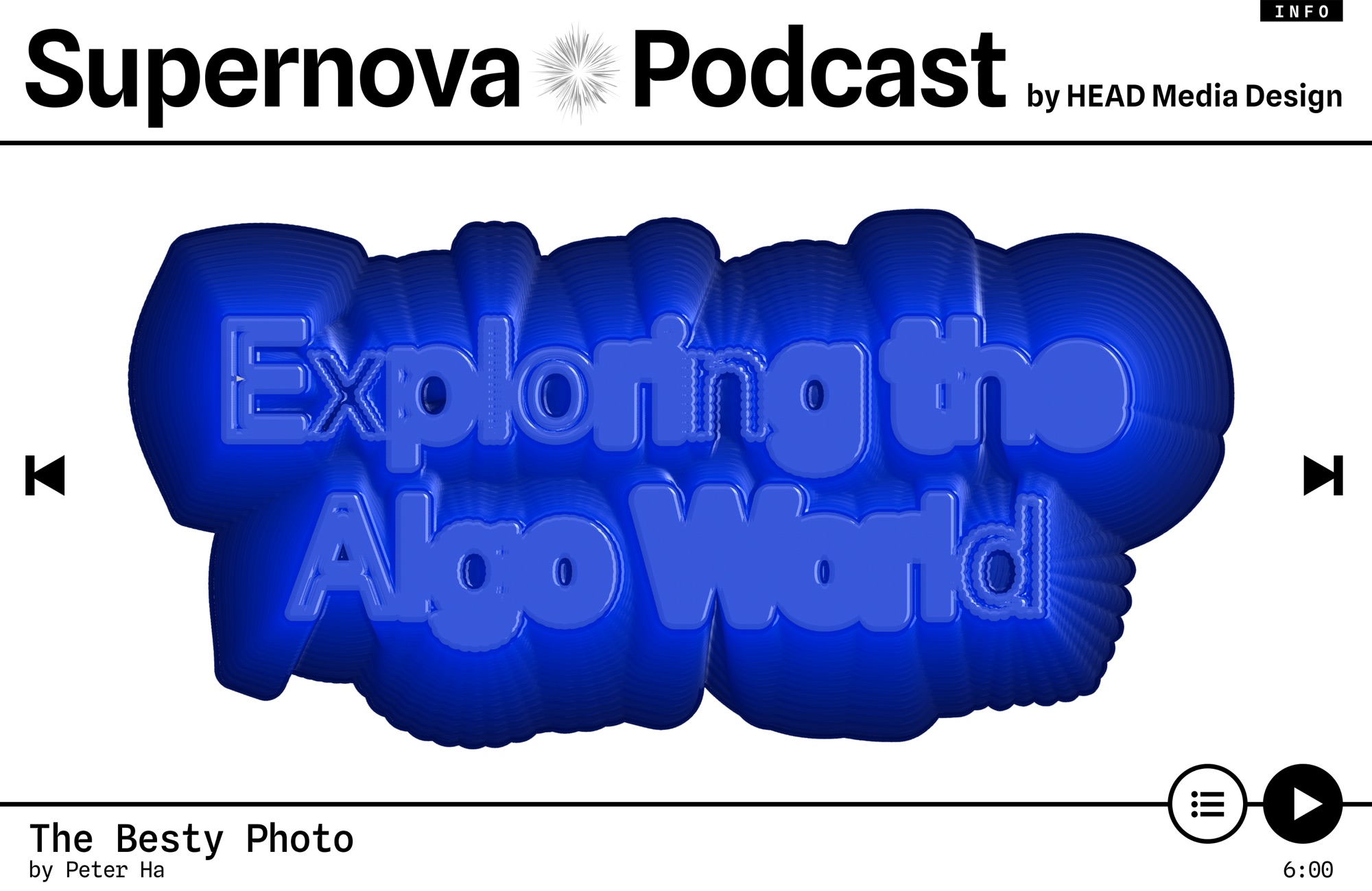 Supernova Podcast — documentation image 1
